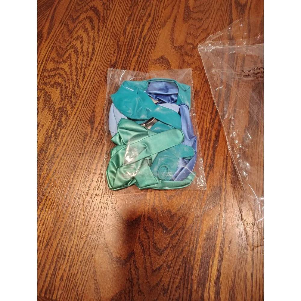 Under the Sea Baby Shower Backdrop and Balloon Garland Kit Ocean Theme 5x4ft